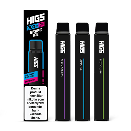 Higs XL 900 | Engångs Vape i gruppen E-cigg / Engångs vape hos Eurobrands Distribution AB (Elekcig) (higs-xl-900)