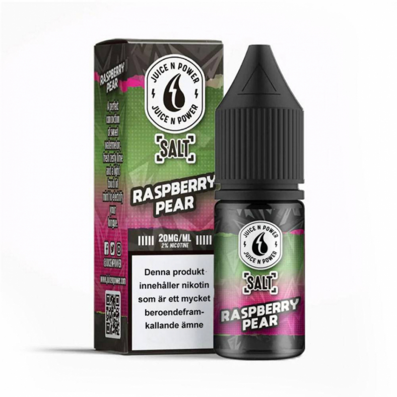 Juice N Power (Nicsalt) | Raspberry Pear i gruppen E-Juice / Nikotinsalt hos Eurobrands Distribution AB (Elekcig) (jnp-raspberry-pear-salt)