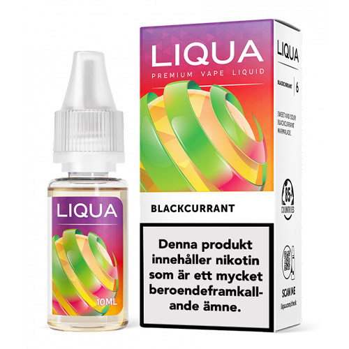Liqua | Blackcurrant i gruppen E-Juice / Frukt hos Eurobrands Distribution AB (Elekcig) (liqua-blackcurrant)