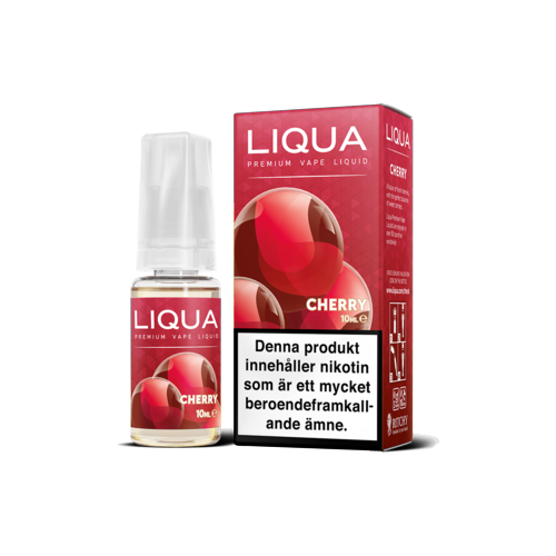 Liqua | Cherry i gruppen E-Juice / 10ml E-vätska hos Eurobrands Distribution AB (Elekcig) (liqua-cherry)