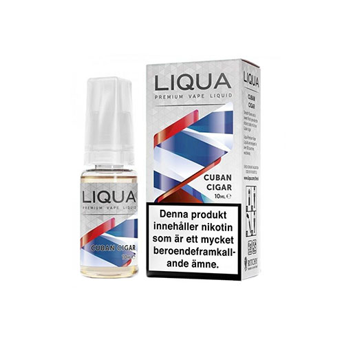 Liqua | Cuban Cigar i gruppen E-Juice / 10ml E-vätska hos Eurobrands Distribution AB (Elekcig) (liqua-cuban-cigar)
