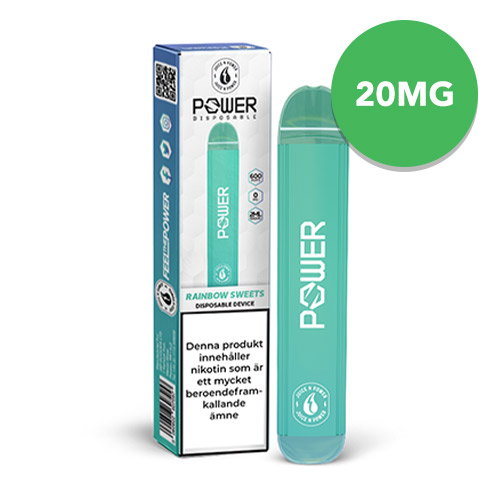 PowerBar | Engångs Vape 20mg i gruppen E-cigg / Engångs vape hos Eurobrands Distribution AB (Elekcig) (powerbar-20mg)