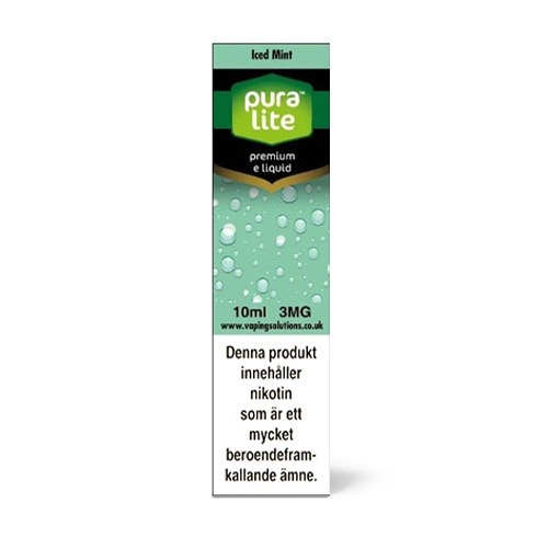 Pura Lite | Iced Mint i gruppen E-Juice / Menthol hos Eurobrands Distribution AB (Elekcig) (pura-lite-ice-mint)